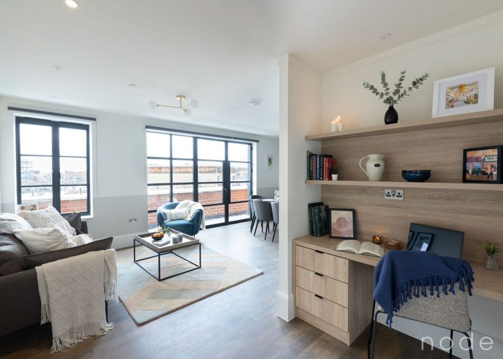 Node London Brixton - Apt 60 - Living Room -Office-1 WM