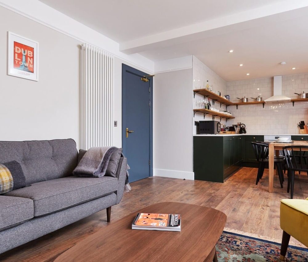 Node Living Fitzwilliam Square - Coliving Room Premium - Living Room (2)