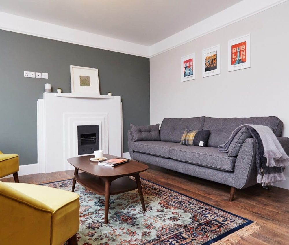 Node Living Fitzwilliam Square - Coliving Room Premium - Living Room 3