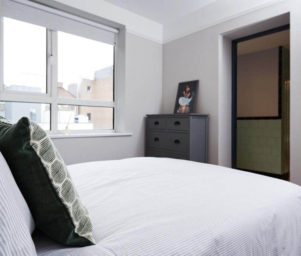 Node Living Fitzwilliam Square - Coliving Room Standard - Bedroom-2