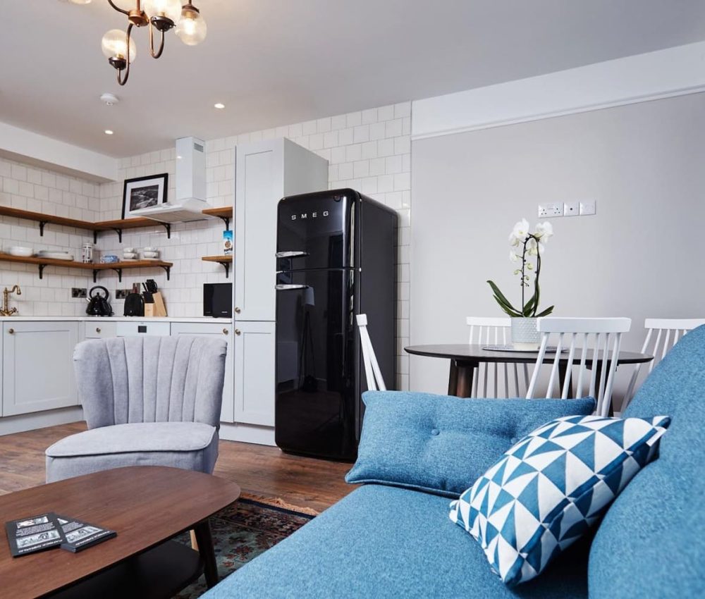 Node Living Fitzwilliam Square - Coliving Room Standard - Living Room-2