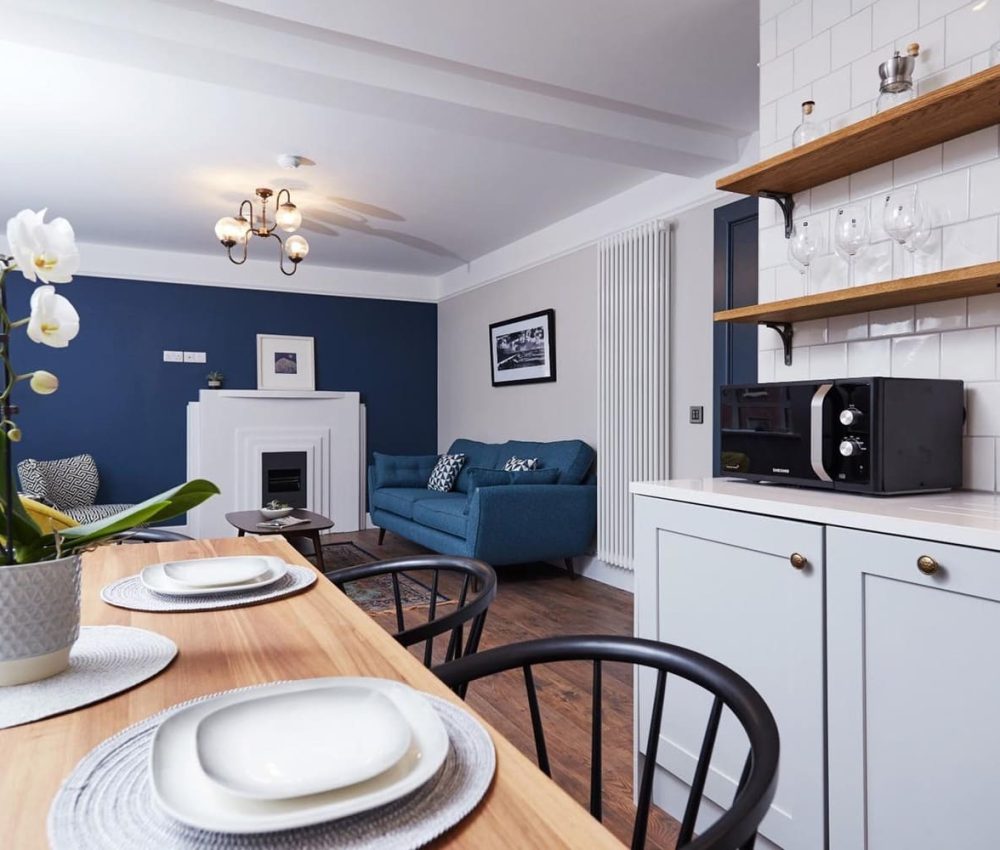 Node Living Fitzwilliam Square - Furnished Apartment - Living Room-7