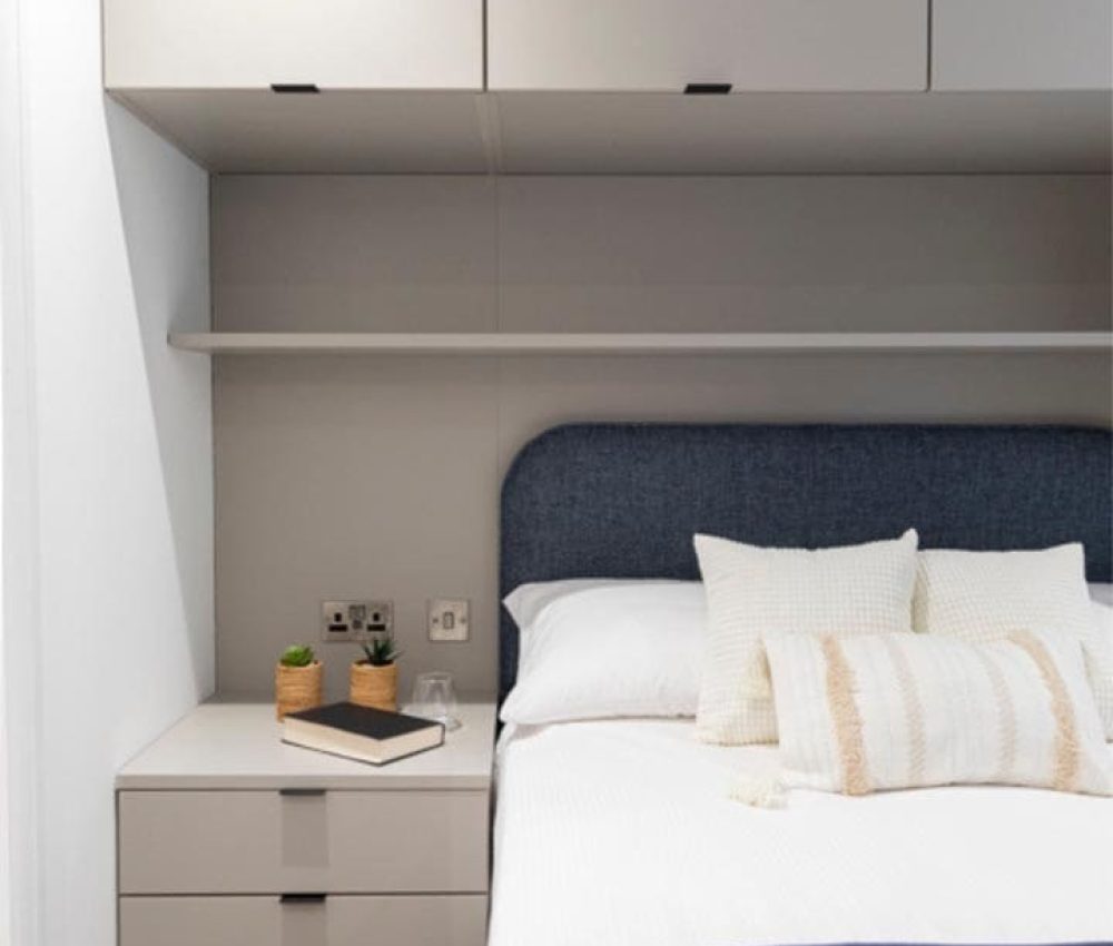 Node London Brixton - 1 Bed Apt Bedroom 4 WM