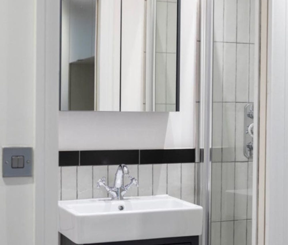 Node London Brixton - 1 Bed Apt Shower 3 WM