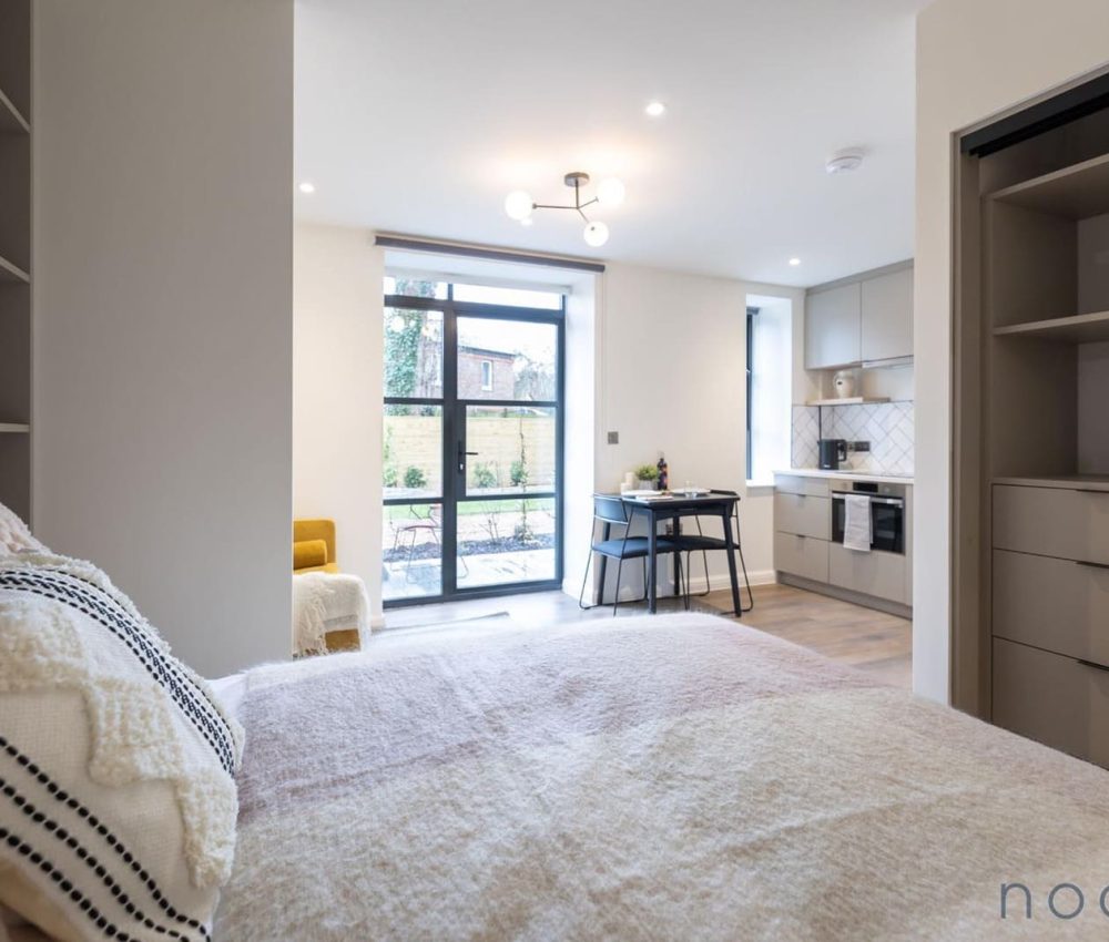 Node London Brixton - Apt 04 - Bedroom - Living Room - Kitchen-1 WM
