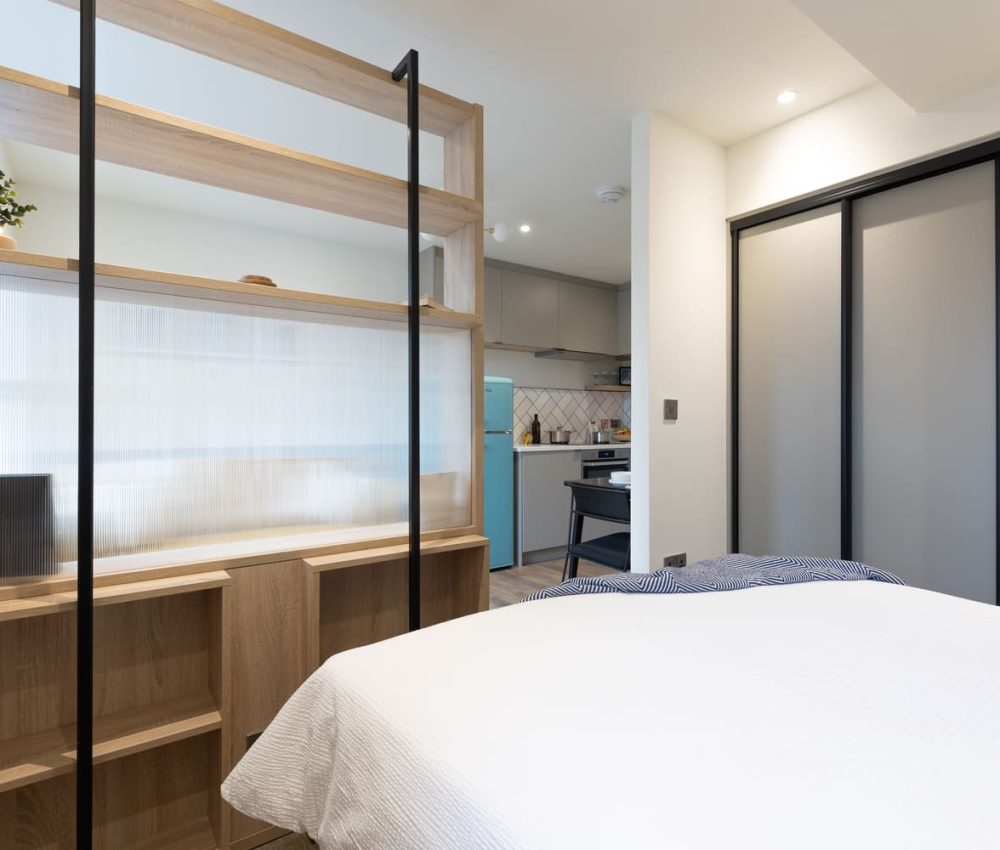 Node London Brixton - Apt 22 - Bedroom - Kitchen-1