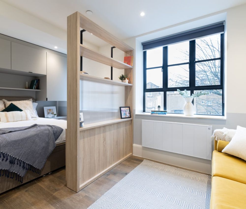 Node London Brixton - Apt 22 - Bedroom - Living Room-1