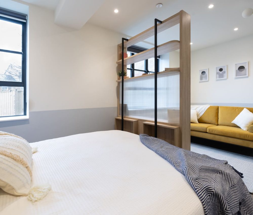 Node London Brixton - Apt 22 - Bedroom - Living Room-2