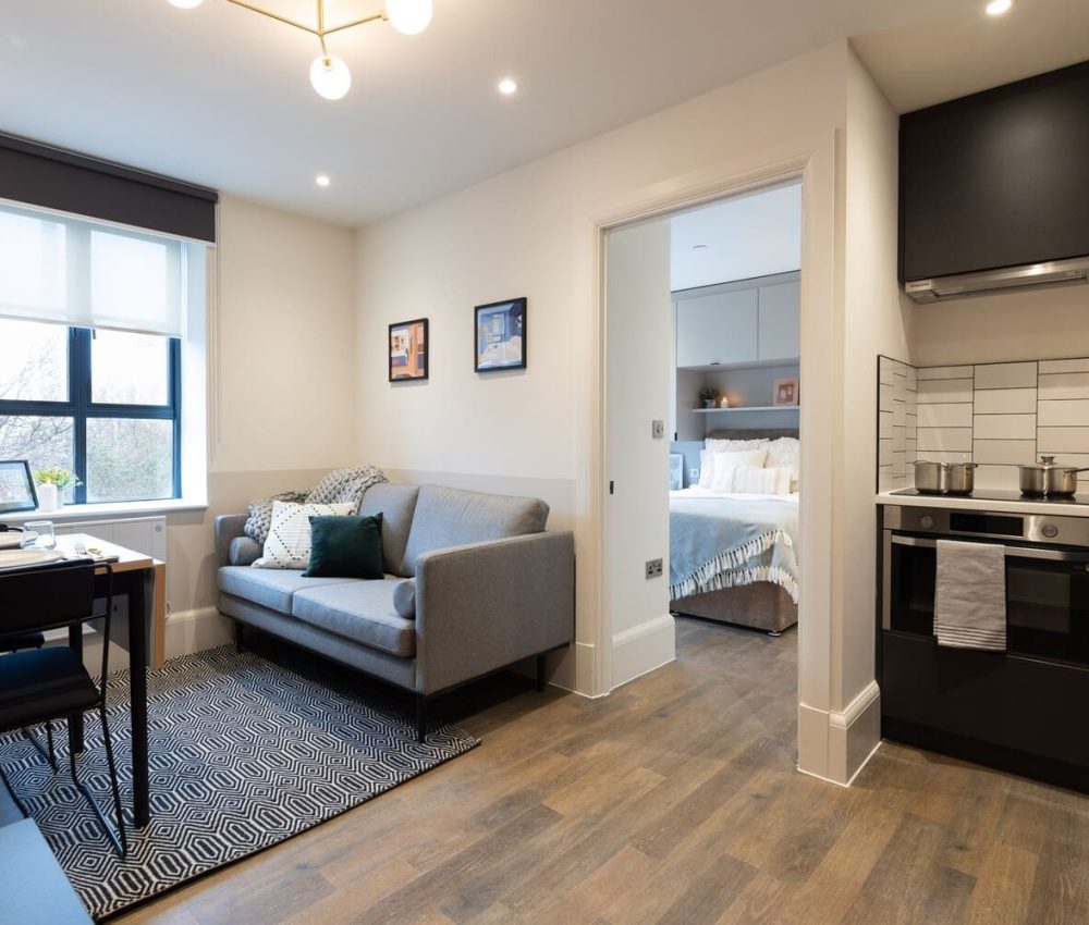 Node London Brixton - Apt 30 - Kitchen - Living Room - Dining Room-2