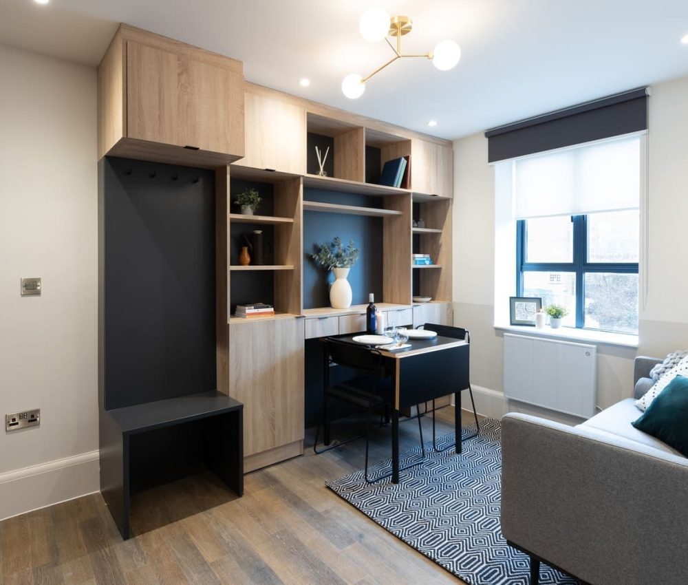 Node London Brixton - Apt 30 - Living Room - Dining Room-1
