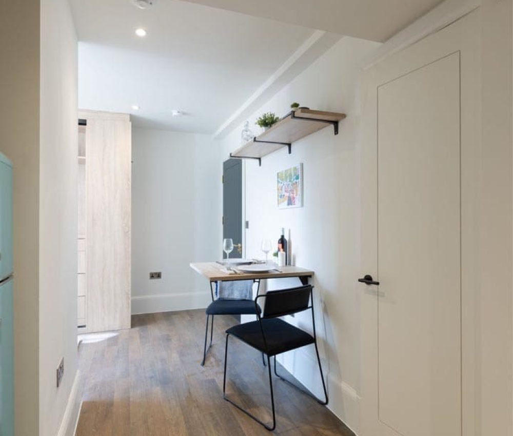 Node London Brixton - Apt 49 - Dining Room - Entrance Hall-1 WM