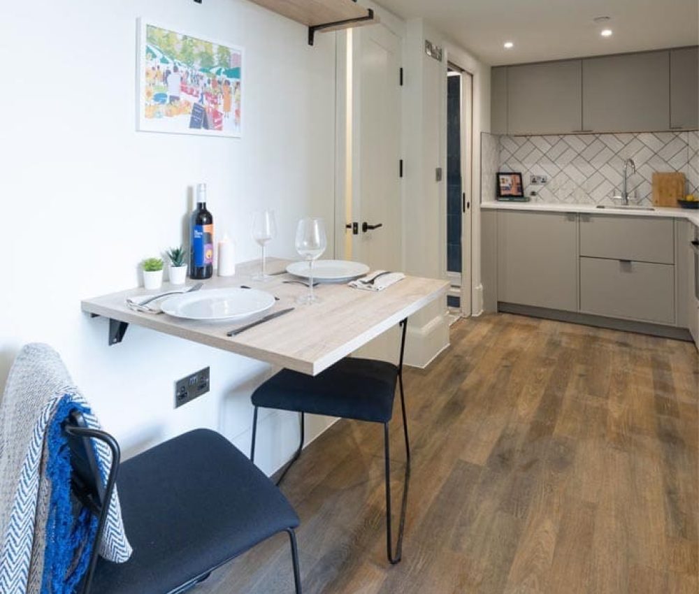 Node London Brixton - Apt 49 - Dining Room - Kitchen-1 WM