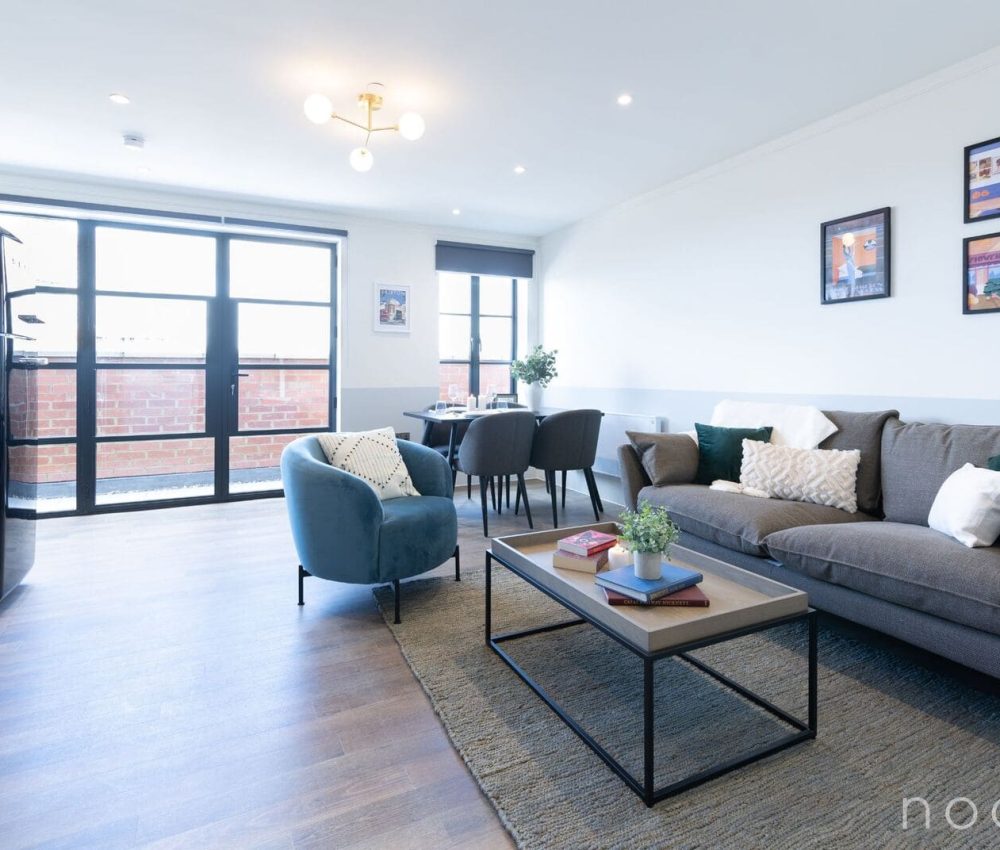 Node London Brixton - Apt 58 - Kitchen - Living Room - Dining Room-1 WM