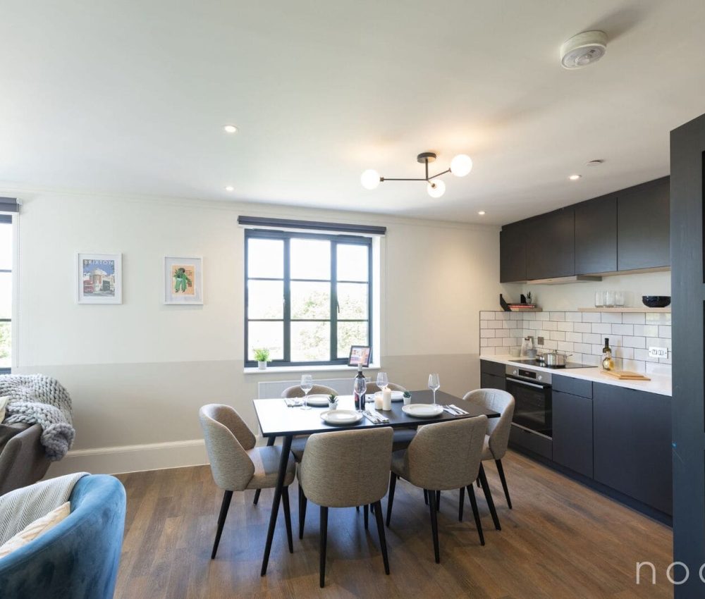 Node London Brixton - Apt 61 - Kitchen - Dining Room - Living Room-1 WM