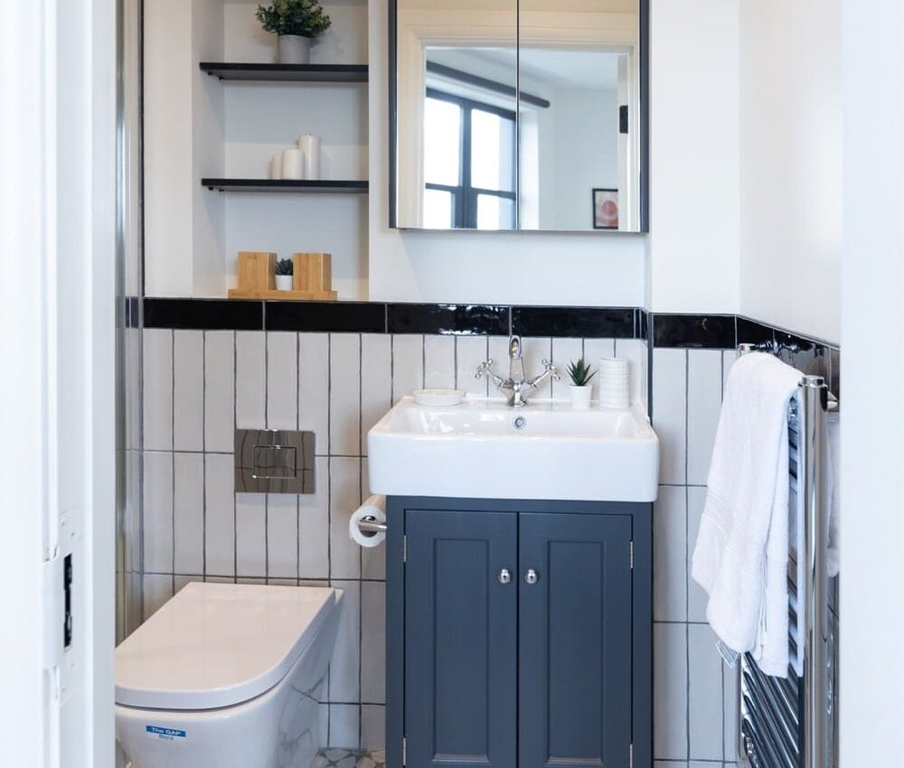 Node London Brixton - Apt 62 - Bedroom 2 Ensuite-1 WM